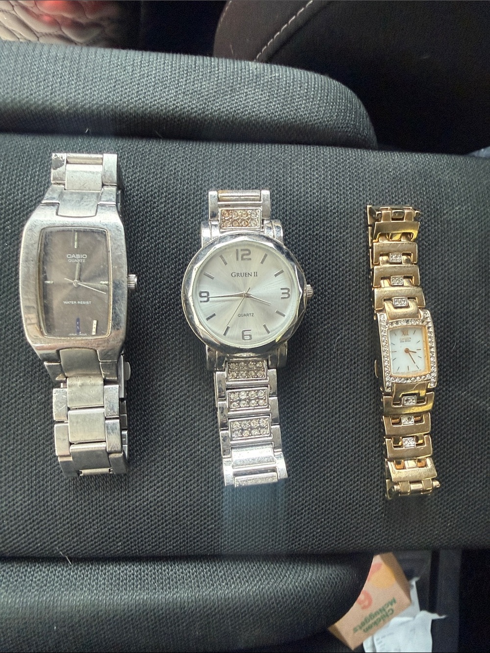 Citizen Gold-Tone Women's Bracelet Watch with Rectangular Dial